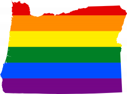 Image - LGBT flag map of Oregon.png | Blanding Cassatt community ...