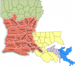 Louisiana Map Vs Reality – SmartSync
