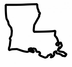 Louisiana Svg Outline - Louisiana State Outline Svg ...