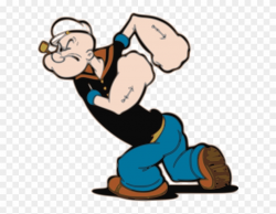 Popeye Is Strong Clipart (#1113158) - PinClipart
