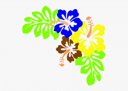 Hibiscus Hawaii Flower Clip Art At Clker - Hawaii Clip Art ...