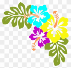 Free PNG Hawaiian Flowers No Background Clip Art Download ...