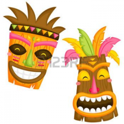 tiki masks: Luau Mask | Luau in 2019 | Tiki party, Tiki ...