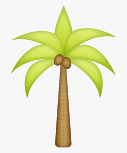 Palm Tree Clipart Luau - Coqueiro Tropical Para Imprimir ...