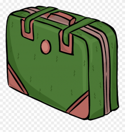 Luggage Clipart 2 Bag - Dibujo De Maleta Rosa - Png Download ...
