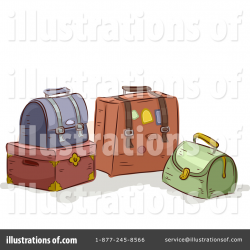 Luggage Clipart #1352713 - Illustration by BNP Design Studio