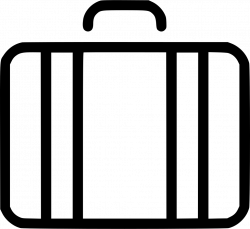 Suitcase Travel Baggage Luggage Svg Png Icon Free Download (#571340 ...