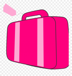 Suit Case Clip Art Pink Suitcase Clip Art At Clker - Clip ...