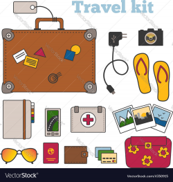 Free Luggage Clipart travel kit, Download Free Clip Art on ...