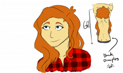 very tall and tired lumberjack lesbian by ACowInTheBarn on DeviantArt