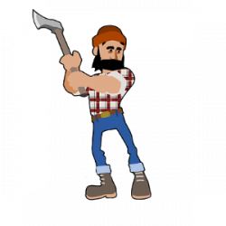 Lumber jack clipart clipart images gallery for free download ...