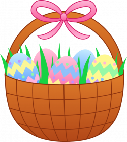 Ingenious Ideas Basket Clipart Easter With Colorful Eggs Free Clip ...