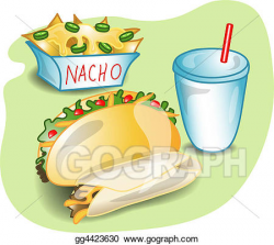 Stock Illustration - Illustration of a complete mexican ...