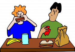 Cafeteria Clipart Family Lunch #2700861