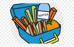 Lunch Box Clipart - Packed Lunch Clip Art - Png Download ...