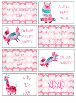 Valentine Lunch Box Notes for Kids- Show Your Kids Some Lunch Box ...