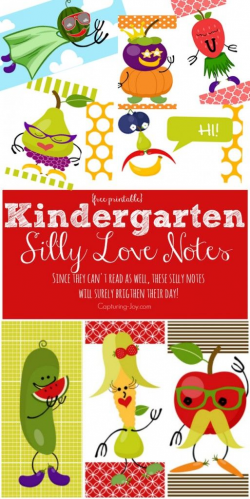 Lunch Box Notes for Kindergarten | Best of Pinterest | Kids ...