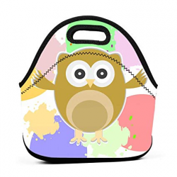 Amazon.com: Lunch Bags for Women-Cute Owl Girls Lunch Box ...