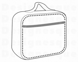 Lunchbox Outline SVG, Lunchbox SVG, Lunchbox Clipart, Lunchbox Files for  Cricut, Lunchbox Cut Files For Silhouette, Lunchbox Dxf, Png, Eps