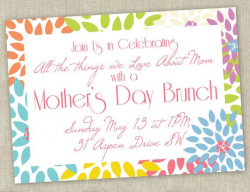 Printable Mother's Day Brunch Invitation | That's clever ...