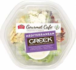 Gourmet Cafe Salads® Mediterranean Greek Salad Kit: Fresh Express