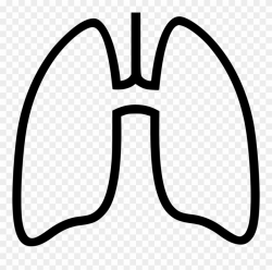 Clip Lung Outline Huge Freebie Download - Lung - Png ...