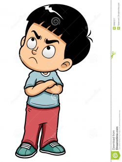 Mad Boy Clipart