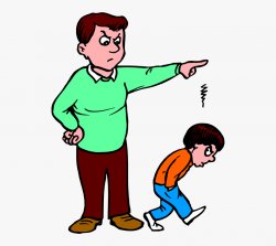 Fail Clipart Angry Parent - Kid Grounded #277753 - Free ...