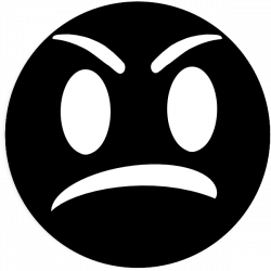 Angry Face Draft 1 Clip Art at Clker.com - vector clip art online ...