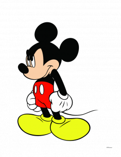 Disney Mickey Mad Clipart