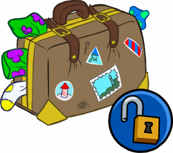 Overflowing Suitcase | Club Penguin Wiki | FANDOM powered by Wikia