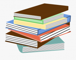 Stack Of Books Clipart - Set Of Books Clip Art , Transparent ...
