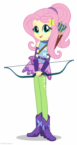 Image - Friendship Games Fluttershy Sporty Style artwork.png | My ...