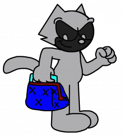 Photo Negative Felix with his Magic Bag by MarcosPower1996 on DeviantArt