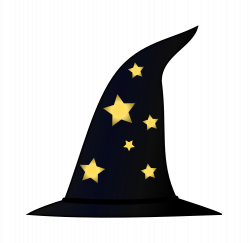 Best Photos of Wizard Hat Drawing - Wizard Hat Clip Art, Magic Hat ...