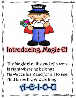 The Magic E | 2nd Class Blog