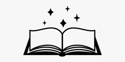 Image Black And White Stock Magic Clipart Magical Book ...