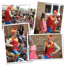 Popcorn the clown | Magic Show Performers – Party At Yours