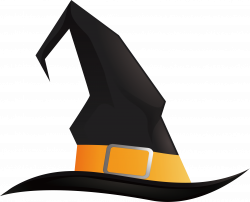 Witch hat Halloween Pointed hat - Black Wizard Hat 3166*2570 ...