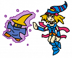 Request #12: Dark Magician Girl's Black Mage ATK by Taurmega on ...