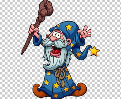 The Wizard Magician Cartoon Illustration PNG, Clipart ...
