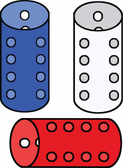 Clipart - Set of Magnetic Hair Rollers
