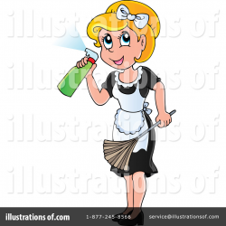 Maid Clipart #1114847 - Illustration by visekart