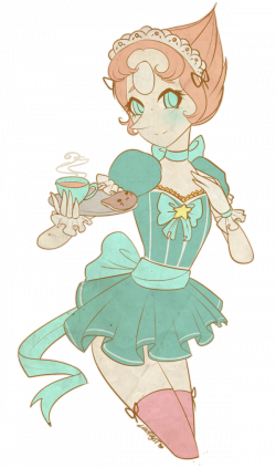 A ... MAID-to-order servant + by Lunathyst on DeviantArt | Pearl and ...