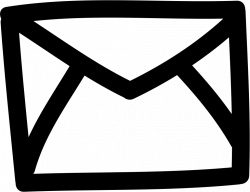 Mail Envelope Back Hand Drawn Outline Svg Png Icon Free Download ...