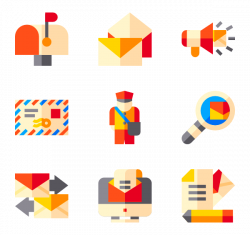 4 mailbox icon packs - Vector icon packs - SVG, PSD, PNG, EPS & Icon ...