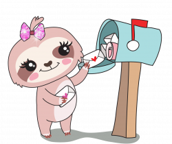 Sadie the Sloth Happy Mail – DEK Designs