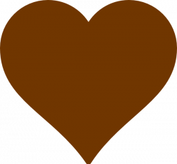 Brown Heart Clip Art at Clker.com - vector clip art online, royalty ...