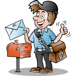 Postman Delivering Mail