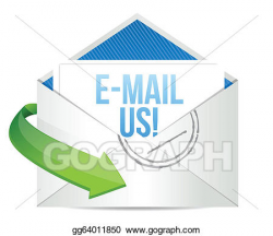 EPS Vector - E-mail us concept representing email. Stock ...
